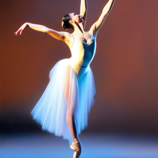 An image illustrating the harmonious fusion of ballet and Broadway in Agnes De Mille's work