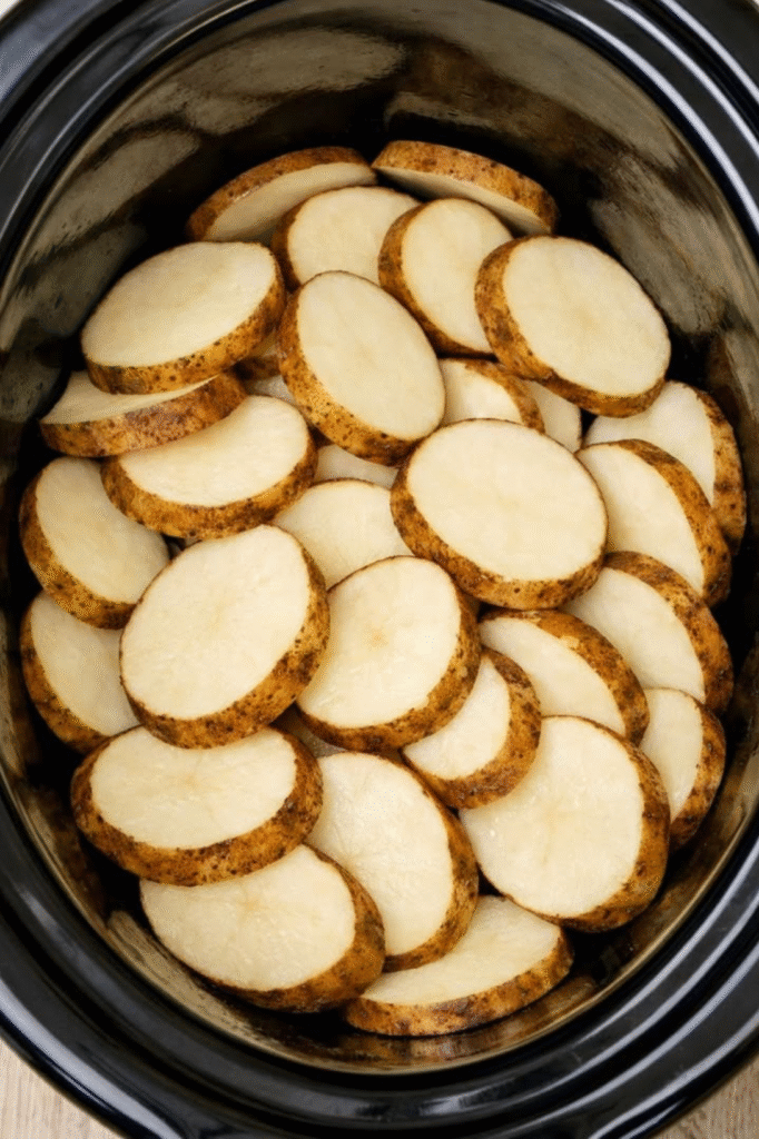 3-Ingredient Slow Cooker Holiday Potatoes