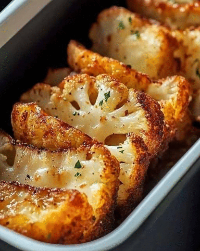Crispy Roasted Cauliflower