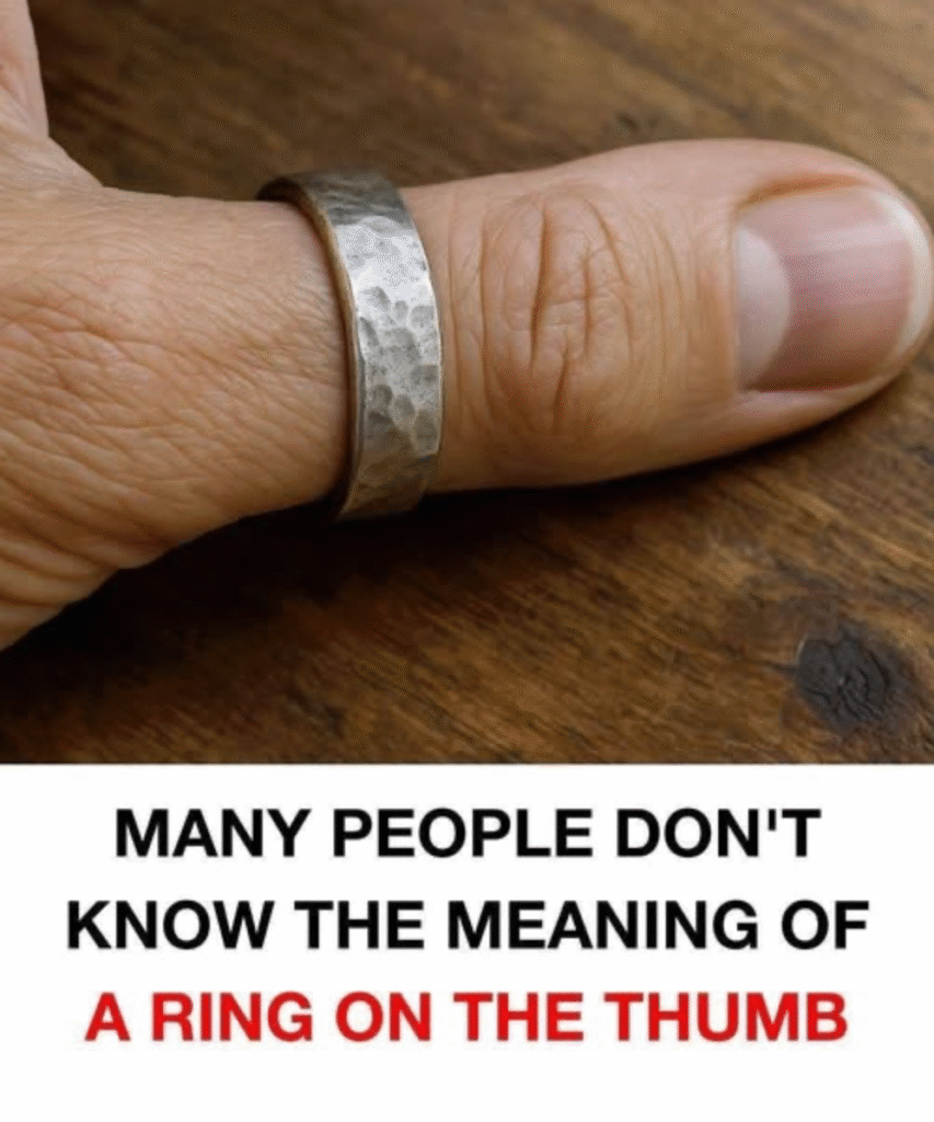 Thumb Rings: What They Symbolize for Women vs. Men – A Hidden Meaning Few Know
