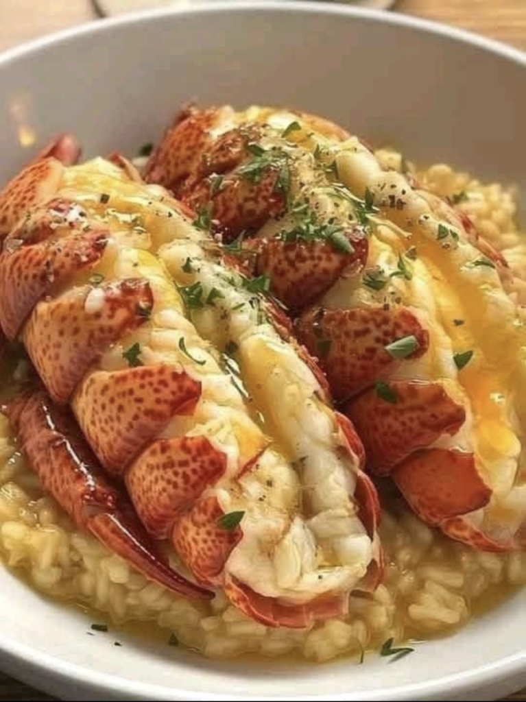Garlic Butter Lobster and Scallops