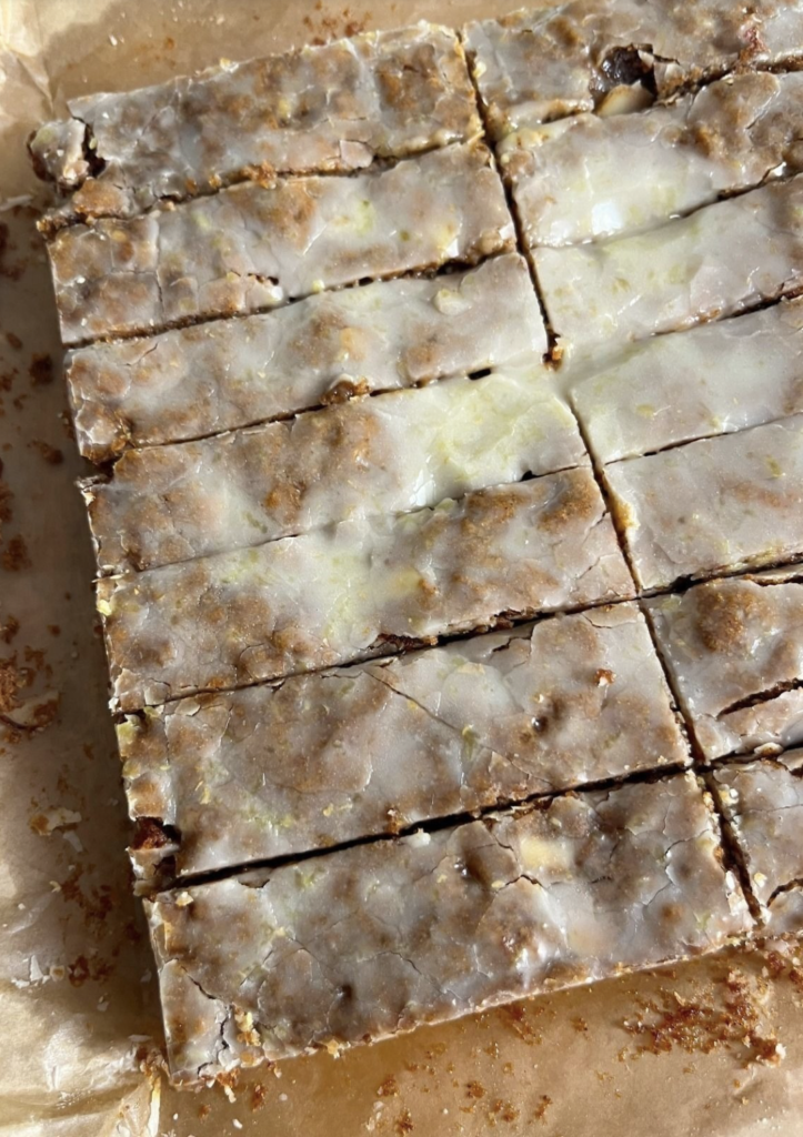 Best Easy Lebkuchen Bars Recipe – Soft German Gingerbread Bars with Orange Glaze
