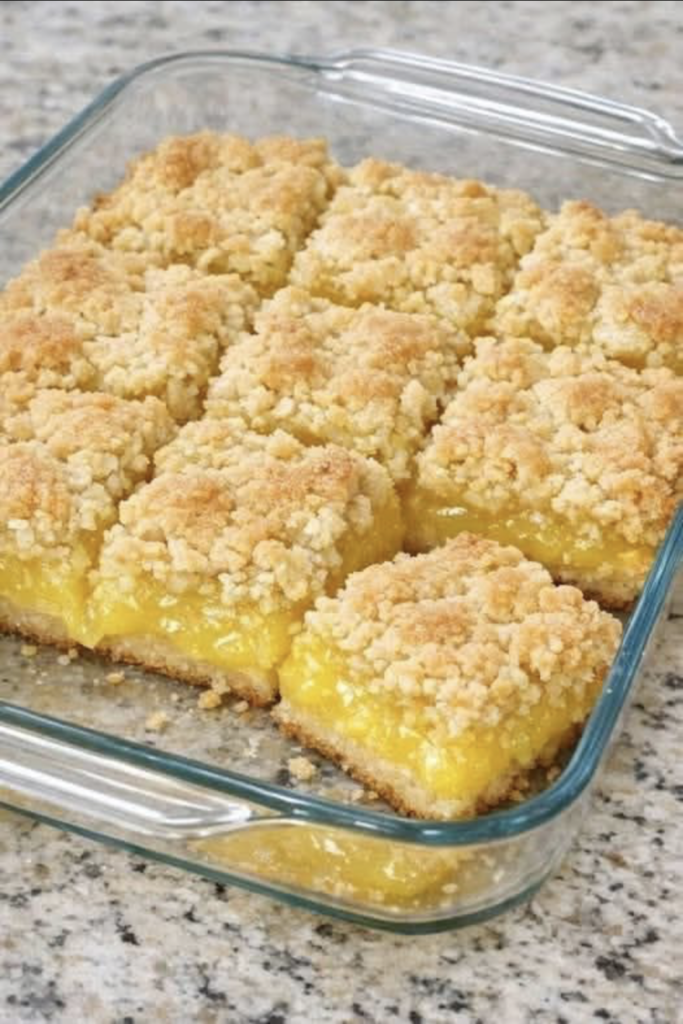 3-ingredient lemon bars
