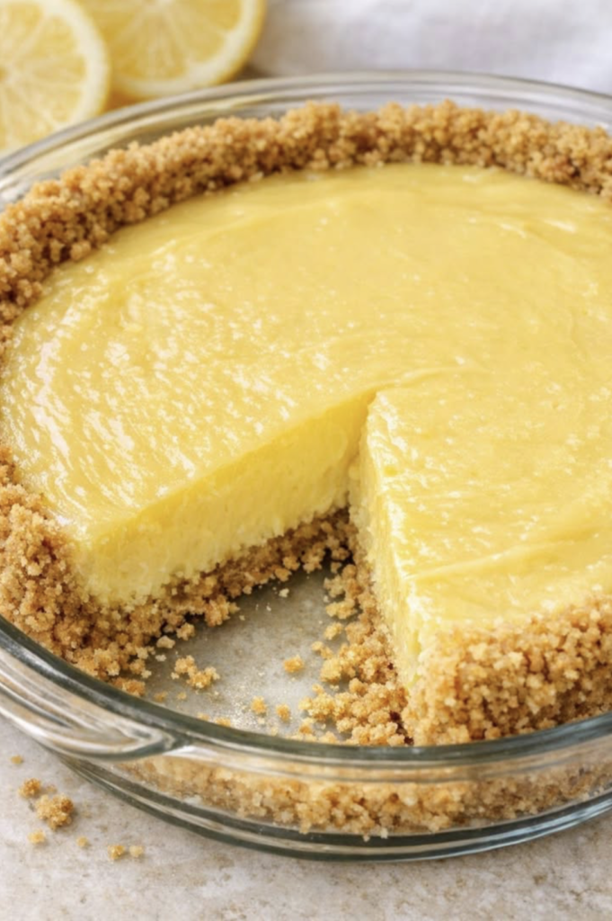 Southern 3-Ingredient Lemon Icebox Pie