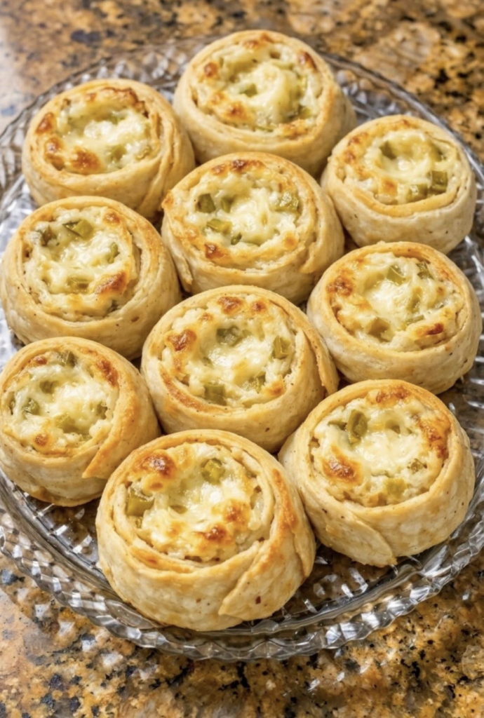 4-Ingredient Green Chile Pinwheels