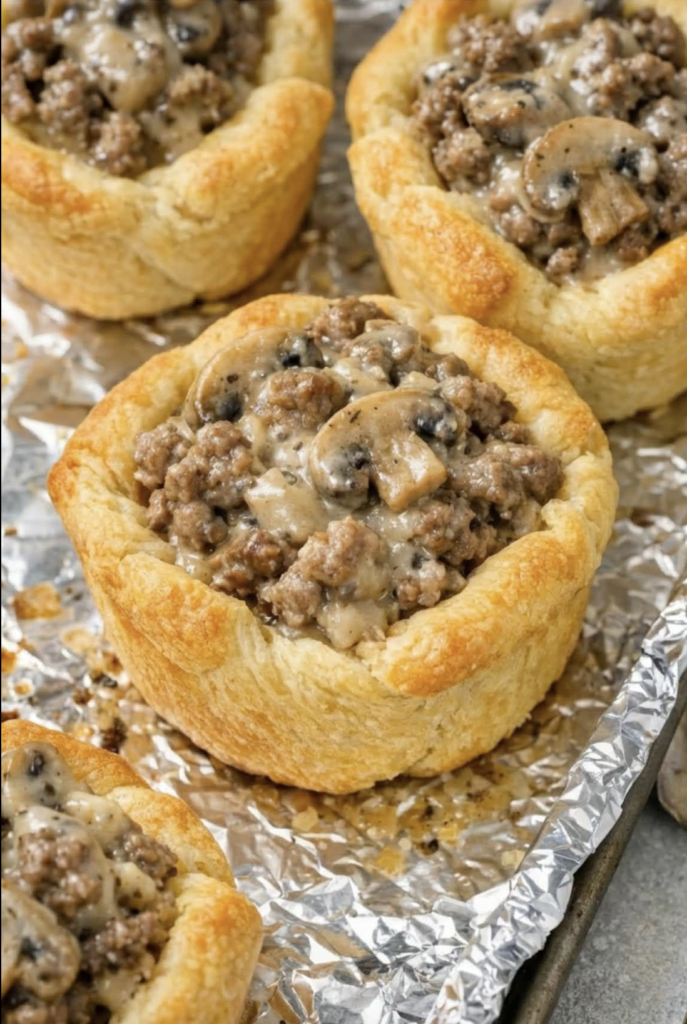 My aunt brought these to our spring potluck and they disappeared in minutes.