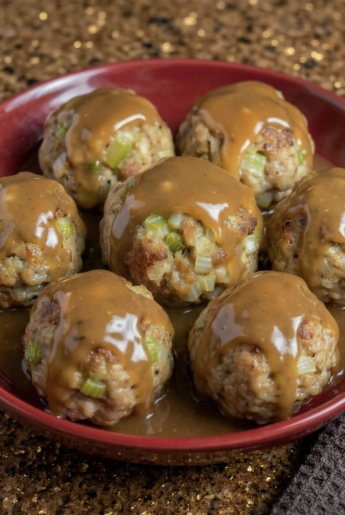 Thanksgiving Stuffing Balls