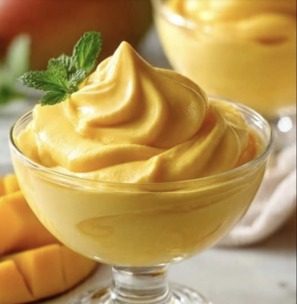 Cremige Mango-Mousse – ein fruchtiges Dessert für jede Gelegenheit
