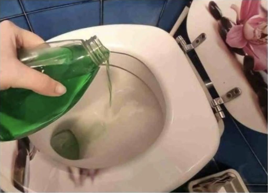 Eine Woche lang eine frische und makellose Toilette: Der einfache Haushaltstrick, auf den viele schwören.