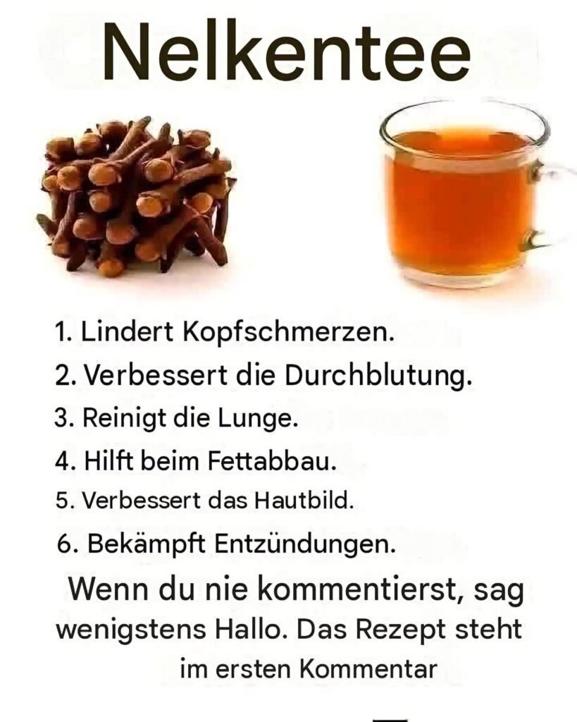 Nelkentee: Aromatischer Tee mit Nelken einfach zubereiten