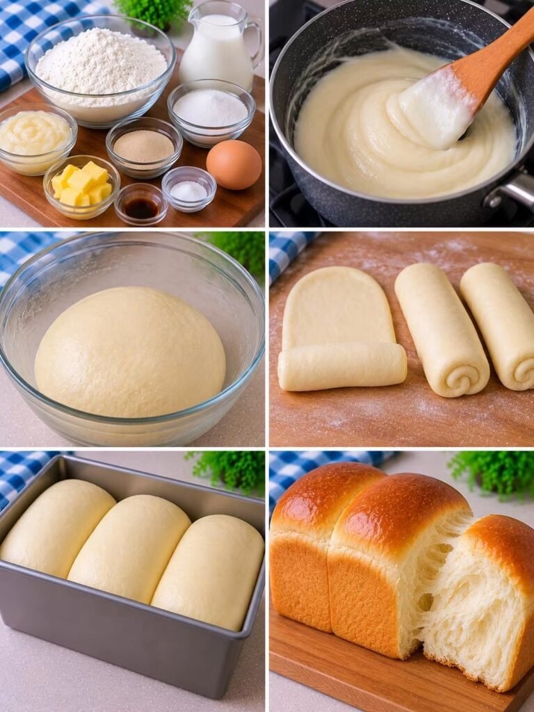 Japanisches Milchbrot – Hokkaido Milk Bread besonders weich und fluffig