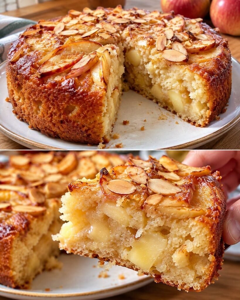 Saftiger Apfel-Mandel-Kuchen – Einfaches Rezept